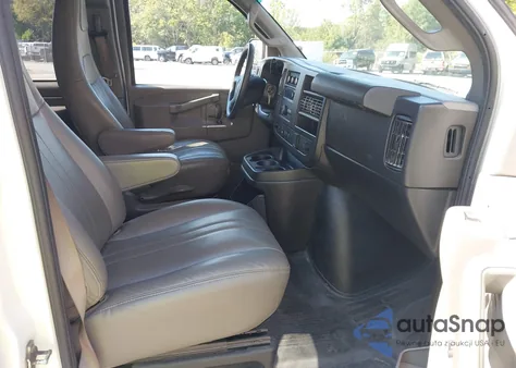 2020 Chevrolet Express Passenger Rwd 3500 Extended Wheelbase Ls from USA, damaged, VIN 1GAZGNFP7L1212812